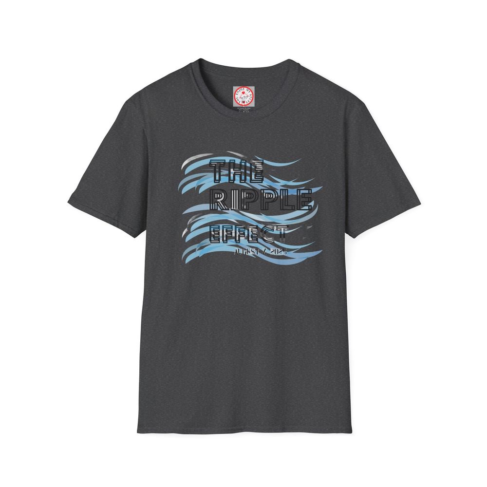 The Ripple Effect T-Shirt – August 7, 2025 Limited Edition Crypto Merch, XRP Investor Unisex Tee