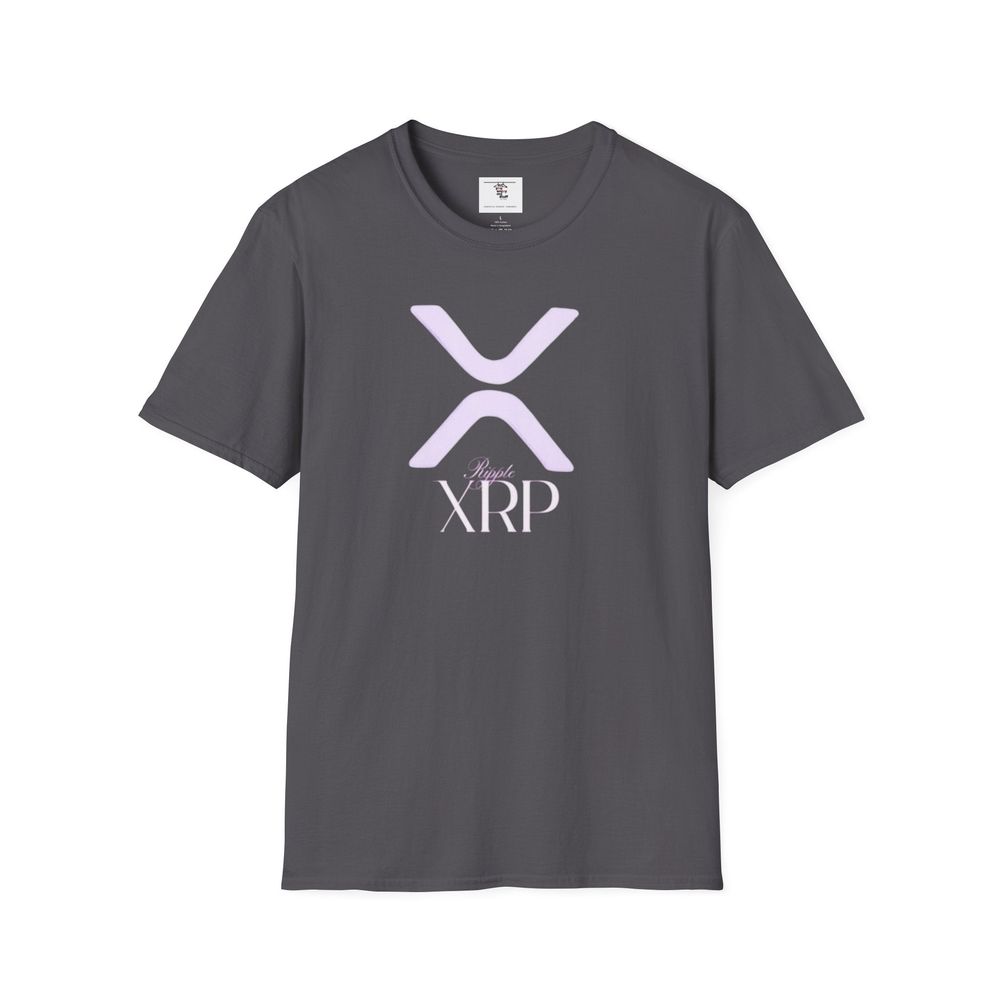 XRP Ripple Crypto Unisex T-Shirt, Tee, Multiple Colors, Softstyle, Cryptocurrency Shirt
